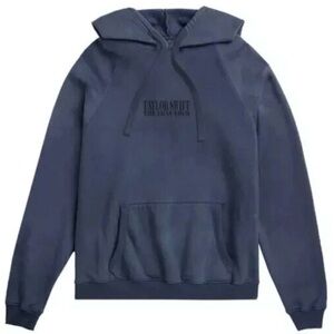 Authentic TAYLOR SWIFT Eras Tour US & International Dates Washed Blue Hoodie NEW